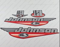Johnson 150HP 1999-2000 Outboard Decal Kit